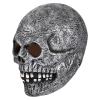 Scary Skull Mask,Full Head Ghost Skeleton Mask,Horror Demon Skull Headgear Dress Up for Halloween Birthday Role-Play Party view 2
