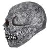 Scary Skull Mask,Full Head Ghost Skeleton Mask,Horror Demon Skull Headgear Dress Up for Halloween Birthday Role-Play Party view 3