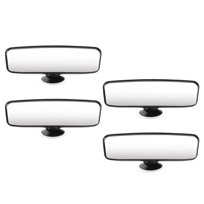 ANDRESLAD 4pcs Rearview Mirror for Car Interior Suction Cup Driving Mirror with Wide Angle Adjustable Glass for Rear-facing Seats
