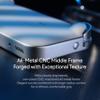 AYANEO Pocket S Mini Android Handhelds, 4.2" 4:3 1280x960 HD LCD Screen, Snapdragon G3x Gen 2 Gaming Handheld, Hall Effect Joysticks & Triggers, CNC Metal Frame (Ice Soul White, 12G+256G) view 3