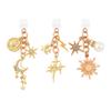 LuneClat Dust Plug Charm Mystical Sun Moon Alloy Chain for Kindle E-Reader view 1