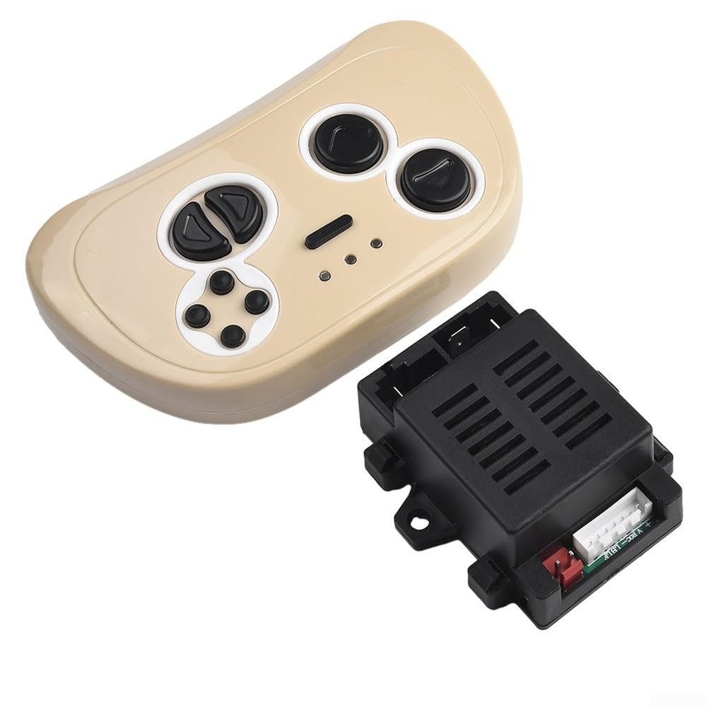 HH707K-2.4G 6V 12V Electric Vehicle Receiver and 2.4G Transmitter Compatible with HH670Y RC and HH619Y RC Models for Ride-On Cars(HH707K 6V and HH619Y RC)
