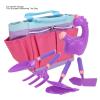 SPYMINNPOO Gardening Sand Digging Toys, Kids Gardening Tools Includes Watering Can Adjustable Apron Non Slip Gloves Storage Bag view 3