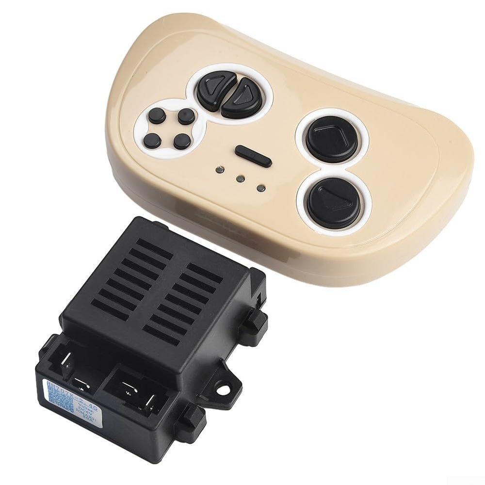 HH707K-2.4G 6V 12V Electric Vehicle Receiver and 2.4G Transmitter Compatible with HH670Y RC and HH619Y RC Models for Ride-On Cars(HH707K 6V and HH670Y RC)