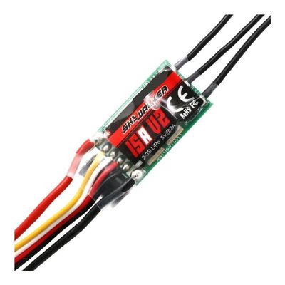 15A 20A 40A 50A 60A 80A 100A Specification Propeller Drive Brushless ESC 7V-25V Power System Prop for F450 S500 F550 1PC(Skywalker 15A V2)