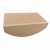 Qianly Pilates Rocker Board Heavy Duty Wood Wooden Balance Board Low-Impact Exercise Core Strength for Beginners, Kids, Gym, Wood view 1