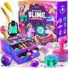 Slime Kit for Girls Ages 8-12 - All-in-One DIY Slime Making Kit, Galaxy Unicorn Glow-in-the-Dark Slime Set, Birthday Gift for Tween Girls 8 9 10 11 12 view 1