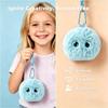 QINDODIGO Portable AI Smart Cute Plush Toy with Deep Memory, Intelligent Companion, ChatGPT-Connected, Smart Interactive Experience (Lake Blue) view 2
