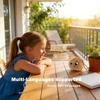 QINDODIGO Portable AI Smart Cute Plush Toys, Deep Memory, Intelligent Companion, ChatGPT-Connected, Smart Interactive Experience (Brown) view 3
