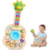 Musical Giraffe Guitar Baby Piano Toys for Toddlers 1-3 with Music & Light view 1