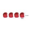 RC Automobiles Parts For Arrma For Granite For Grom 1/18 4PCS Aluminum Alloy Shock Cap Reinforced Shock Protector RC Car Repairs Accessories(Red) view 3
