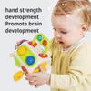 Vamotto Busy Cube Montessori Sensory Activity Board for Toddlers 1 Year Old view 3