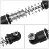 25mm Aluminum RC Shock Absorber Set, 4PCS CNC Threaded Suspension Upgrade, Replacement for 1/30 Axial SCX30 Crawler Car Ford Bronco, Jeep Wrangler, Chevrolet K10, Black view 4