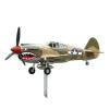 Shark Mouth Warplane Garden Wind Spinner, 3D Metal Warplane Weather Vane with Metal Bracket, Fun Yard Art Decor, Dynamic Iron Decorative Airplane Windmill for Lawn Garden and Patio (1Pcs) view 4