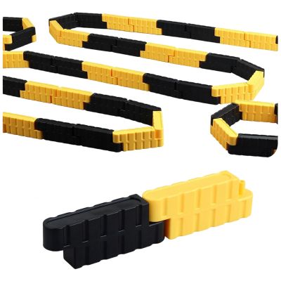 Set of 100 Adjustable Obstacle Guardrails Educational Building for Slot Car Accessories Remote Control Car Track Barriers