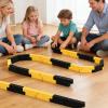 Set of 100 Adjustable Obstacle Guardrails Educational Building for Slot Car Accessories Remote Control Car Track Barriers view 3