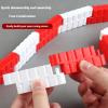 Set of 100 Adjustable Obstacle Guardrails Educational Building for Slot Car Accessories Remote Control Car Track Barriers view 4