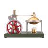 ENJOMOR Steam Engine Model, DIY Assembly Steam Engine Kit Retro Vertical Engine Model with Spherical Boiler Support and Additional Load, Unique Gift for Hobbyists view 4