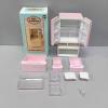 3 Mini Refrigerators with Accessories, Miniature Dollhouse Furniture, Doll House Accessories and Furniture, 1 12 Scale Dollhouse Furniture for Kitchen, Dining Room or Pretend Cooking Scene view 4