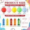 35 Pcs Preschool Graduation Decorations Pre-k Graduation Ceremony Photo Prop Backdrop 10 ft Graduate Banner Honeycomb Crayon Pencil Rainbow Balloon Foil Fringe Curtain for Kindergarten Classroom Party view 3