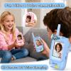 WWalkie Talkies for Kids Pack of 2, Rechargeable Long Range Two Way Radios view 2