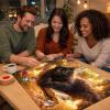 Jigsaw Puzzles for Adults 500 Pieces - Mystic Black Cat Challenging Puzzles with High Definition Artwork, Relaxing Family Game Night Gift view 4
