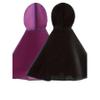 2-Pack Girls' Hooded Cloak Set - Purple & Black Solid Color Capes with Hood, Kids Costume Accessory for Dress Up & Cosplay. (11-12Y) view 2