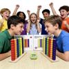 2-Pack Color Matching Stacking Puzzle Game - Color Stack Challenge Competitive Brain Teaser Tabletop Game, Family Game Set with Wooden Rack & Beads view 4