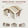 Easyair Inflatable Tent 167" x 152" x 93" Portable Kid Tent with 470W Blower, Inflatable Camping Tent Play Tent for Outdoor Backyard Birthday Party Playhouse for Kids view 2