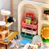 10PCS Miniature Dollhouse Storage Basket- 1:12 Scale Mini Milk Food/Fruit Basket Crates for Dollhouse Storage, Fairy Garden Decor & Micro Landscape Ornaments view 2