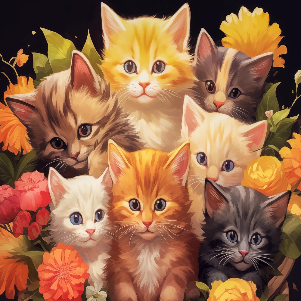 MBOQIU 120 Piece Wooden Puzzles for Adults Large Piece, Cute Kittens Jigsaw Puzzles 120 Pieces with Tube Packaging, Great for Beginners Seniors Dementia Alzheimers, Finished Size 9.84 x 7.87 inches