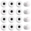 WADORN 16Pcs Pro Fingerboard Wheels, 7.5x4.5mm White Indoor Outdoor Fingerboard Bearing Wheels for Professional Beginner Fingerboarding Beginners Sports Use All Skill Levels view 1