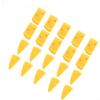 20Pcs Tire Changer Nylon Finger And Triangle Leverless Inserts Rim Protector For Corghi Artiglio Master AM50 AM500 A2024TI For Hunter TCX Models For SICE Includes 10 Finger Inserts 10 Triangle Inserts view 1