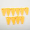 20Pcs Tire Changer Nylon Finger And Triangle Leverless Inserts Rim Protector For Corghi Artiglio Master AM50 AM500 A2024TI For Hunter TCX Models For SICE Includes 10 Finger Inserts 10 Triangle Inserts view 3