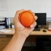 BELOWSYALER 4Pcs PU Soft Baseball Training Sport Batting Ball Elastic Squeeze Toy Training Ball for Beginners Enduring view 4