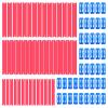 40FT Replacement Track Set Builder Pieces, Compatible with 1:64 Diecast Cars, 86-Piece Straight Track Set, Components with Connectors, 40 Feet of Track(Persimmon) view 1