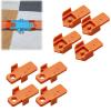 Track Adapters Universal Connectors Snap Compatible with Hot Wheels Electronic Track Converter Kit, Firm Race Track Connector Set, Extension & Layout Accessory for Racers 8 Pack view 1