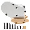 MEUS RACING SCX30 Transmission Assembled Gearbox with Brass Skid Plate for Axial SCX30 1/30 RC Crawler (Silver) view 1
