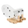 MEUS RACING SCX30 Transmission Assembled Gearbox with Brass Skid Plate for Axial SCX30 1/30 RC Crawler (Silver) view 4