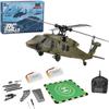 FORCEMO WL K170 UH-60L 170-Size RC Helicopter, 2.4G 4CH Flybarless Remote Control Helicopter Plane Aircraft with Adjustable Left/Right Hand Throttle, Enthusiasts Gift -RTF view 1