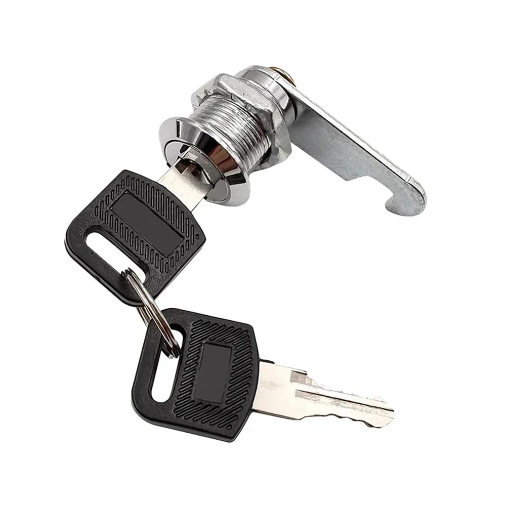 Security Cam Lock Cabinet Locks 5/20 Sets with Keys for Drawer Furniture Mailbox Cam 16-30MM Multicolor(Color 5,20 Sets)