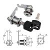 Security Cam Lock Cabinet Locks 5/20 Sets with Keys for Drawer Furniture Mailbox Cam 16-30MM Multicolor(Color 5,20 Sets) view 4