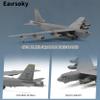Eairsoky 1:200 Scale B-52H Stratofortress Strategic Bomber Die-cast Aircraft Model 69th Bomb Squadron Knighthawks Military Aircraft Alloy Models for Collection or Gift view 4