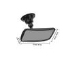 Abaodam 2pcs Mirror Rear Facing Backseat Mirror with Suction Cup 360 Shatterproof Safety for Observation view 2