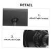 Abaodam 2pcs Mirror Rear Facing Backseat Mirror with Suction Cup 360 Shatterproof Safety for Observation view 3