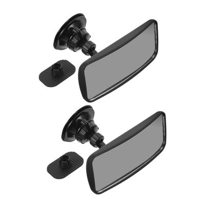 ERINGOGO 2pcs Car Mirror Rear Facing Suction Cup Safety Rearview Mirror Wide Convex Shatterproof for Observation Back Seat Car Accessories