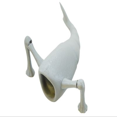 3DEXL Silver SEA Eater 3D Printed Collectible Creature for Bloop Vs El Gran Maja Sea Creature
