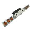 CNC Metal LED Taillight Rear Bumper Lamp for Tamiya 1/14 RC Truck Kiingg 56344 56301 Upgrade Accessories view 1