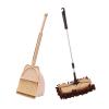 KCHFEVQ Mop Children and Dustpan Set Cleaning Toy Gift Children Cleaning Dustpan Set for Ages Girls, Beige view 1