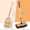 KCHFEVQ Mop Children and Dustpan Set Cleaning Toy Gift Children Cleaning Dustpan Set for Ages Girls, Beige view 3